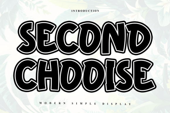 Bring Your Handmade Creations to Life with Second Chooise Font