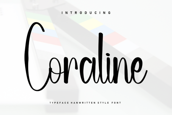 Coraline: A Charming Handwritten Font for Crafters