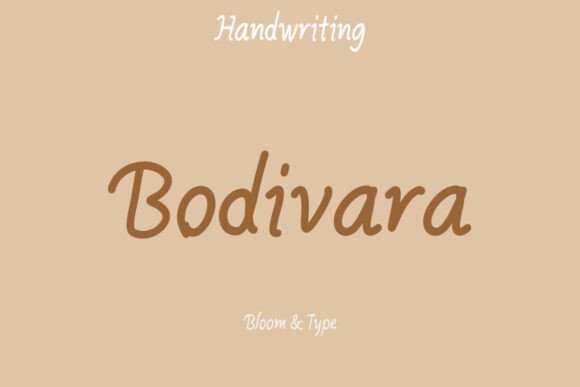 Crafting Memorable Campaigns with Bodivara Font