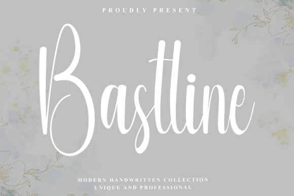 Discover Bastline: A Modern Handwritten Font for Web Design