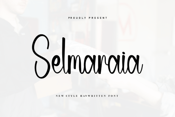 Discover Selmaraia: A Charming Handwritten Font for Editorial Design