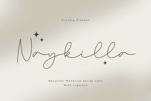 Elevate Your Web Design with Naykilla Script Font