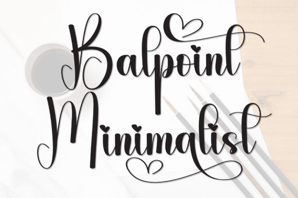 Enhance Your Brand with Balpoint Minimalist Font