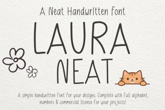 Enhance Your Campaign with Laura Neat: A Playful Sans Serif Font