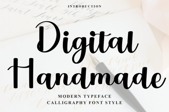 Enhance Your Web Design with Digital Handmade Font