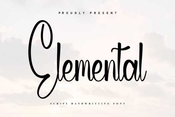 Enhancing Brand Identity with Elemental, a Handwritten Script Font