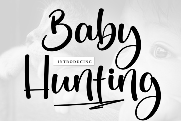 Enhancing Web Design with Baby Hunting Font