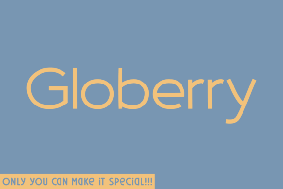 Globerry: A Natural Handwritten Font for Editorial Elegance