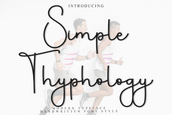 Simple Thyphology: A Festive and Whimsical Font for Editorial Design