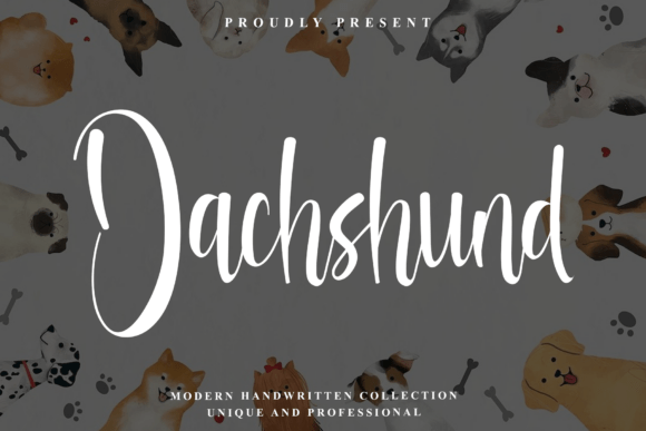 Transform Your Brand with Dachshund: A Modern Handwritten Font