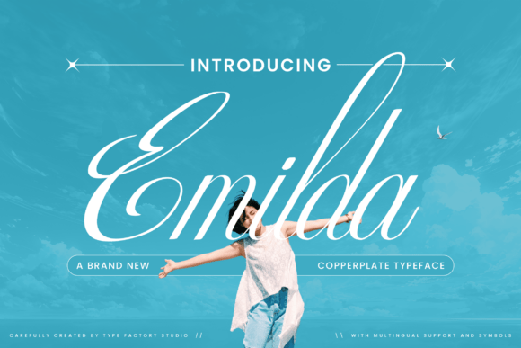 Transform Your Brand with Emilda: A Sophisticated Script Font