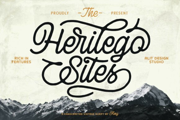 Transform Your Brand with Herilego Sites Font