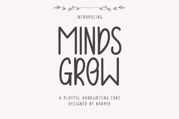 Transform Your Brand with Minds Grow Font